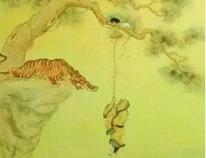 《一只饥饿的老虎》这个故事火了